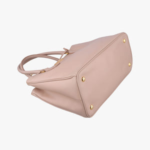 Pre-owned Prada Galleria Pink SAFFIANO Leather BN1786 shoulderbag | stylenewstar