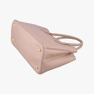 Pre-owned Prada Galleria Pink SAFFIANO Leather BN1786 shoulderbag | stylenewstar