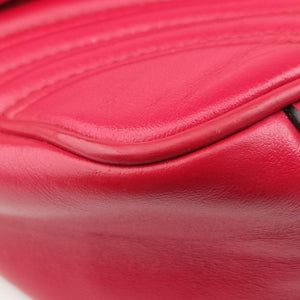 Pre-owned Gucci GG Marmont Red Leather 443497 shoulderbag | stylenewstar