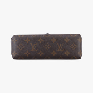 Pre-owned Louis Vuitton Locky BB Brown×Laurier Monogram canvas×calf leather M44797 shoulderbag | stylenewstar