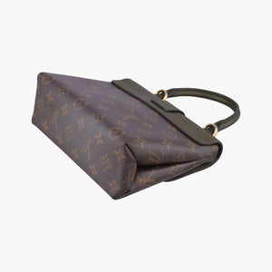 Pre-owned Louis Vuitton Locky BB Brown×Laurier Monogram canvas×calf leather M44797 shoulderbag | stylenewstar