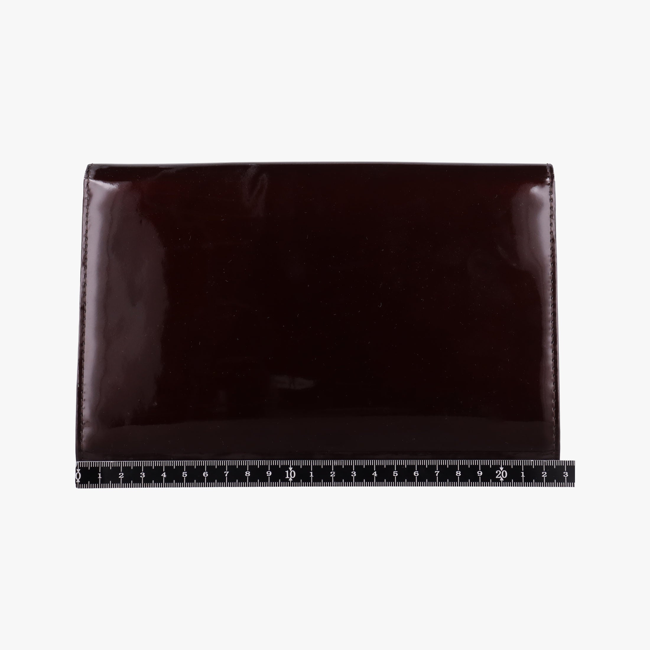 Pre-owned Louis Vuitton Pochette Louise GM Amarante Vernis M51631 shoulderbag | stylenewstar