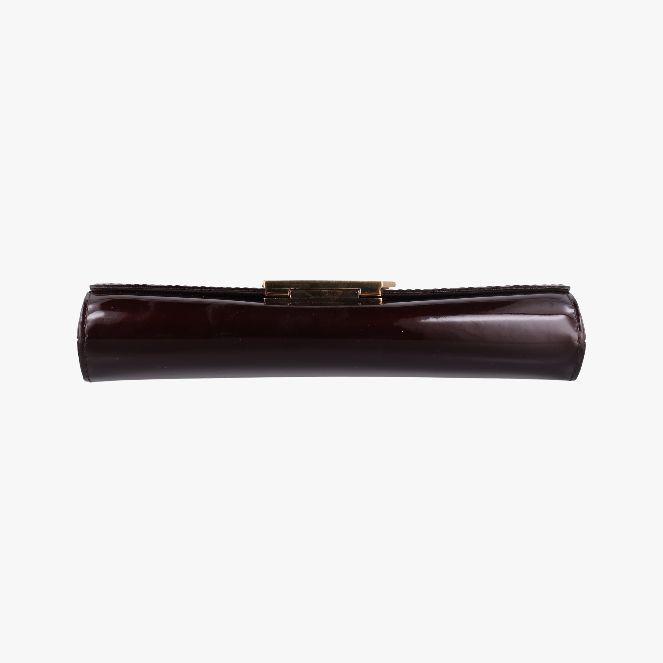 Pre-owned Louis Vuitton Pochette Louise GM Amarante Vernis M51631 shoulderbag | stylenewstar