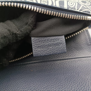 Pre-owned Christian Dior Saddle Navy Leather  bum bag/waist bag | stylenewstar