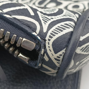 Pre-owned Christian Dior Saddle Navy Leather  bum bag/waist bag | stylenewstar