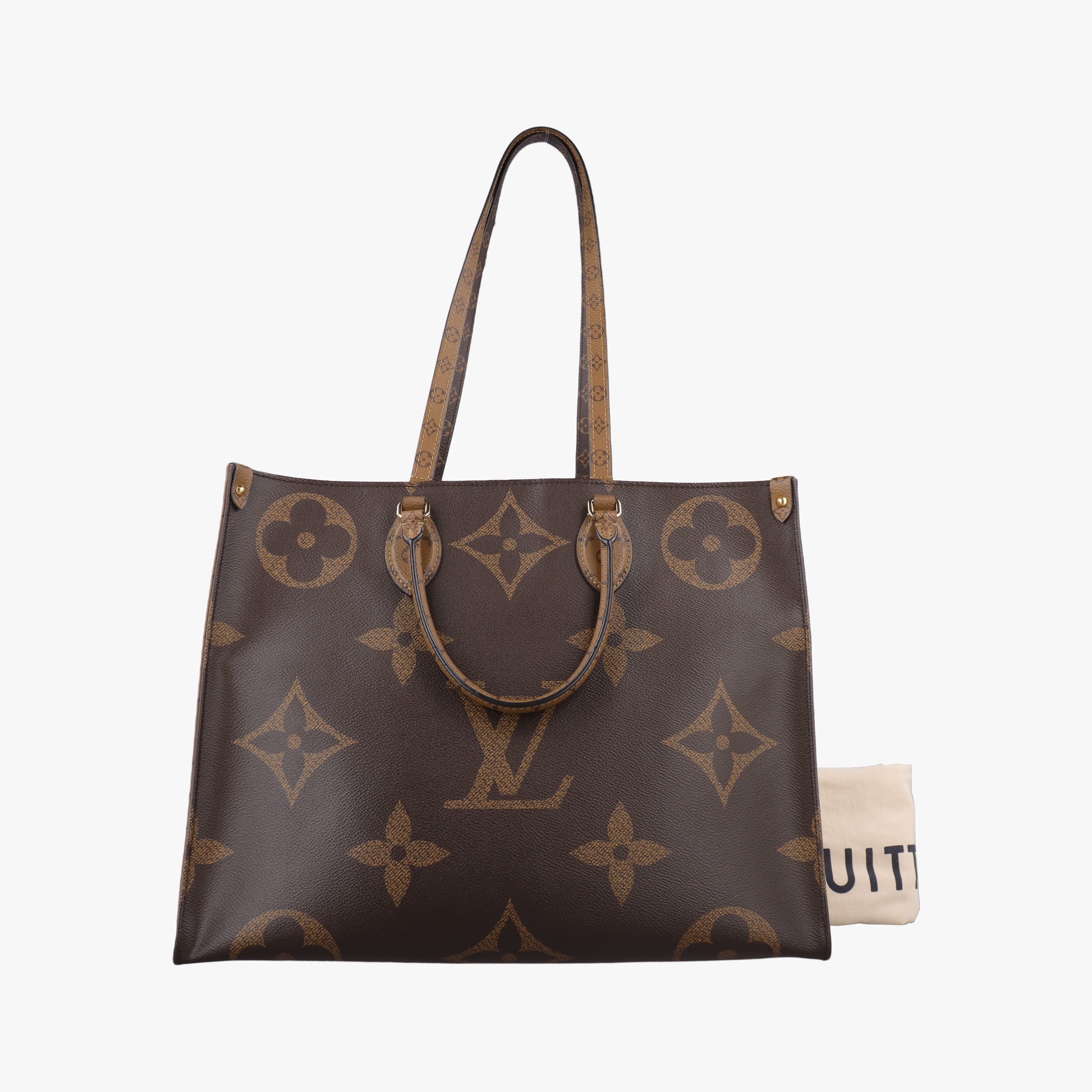 Pre-owned Louis Vuitton On the Go GM Brown Monogram Canvas M45320 shoulderbag | stylenewstar