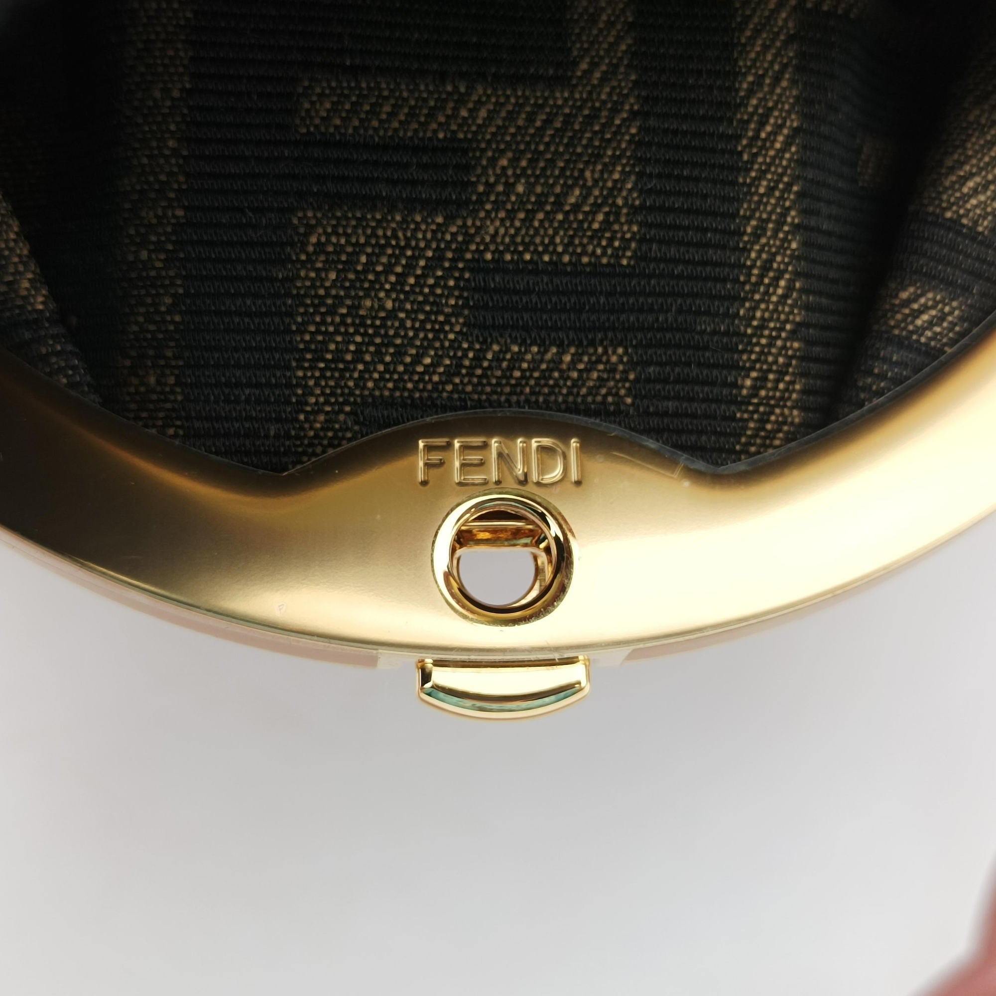 Pre-owned Fendi Spy Pink Leather 8BH838 shoulderbag | stylenewstar