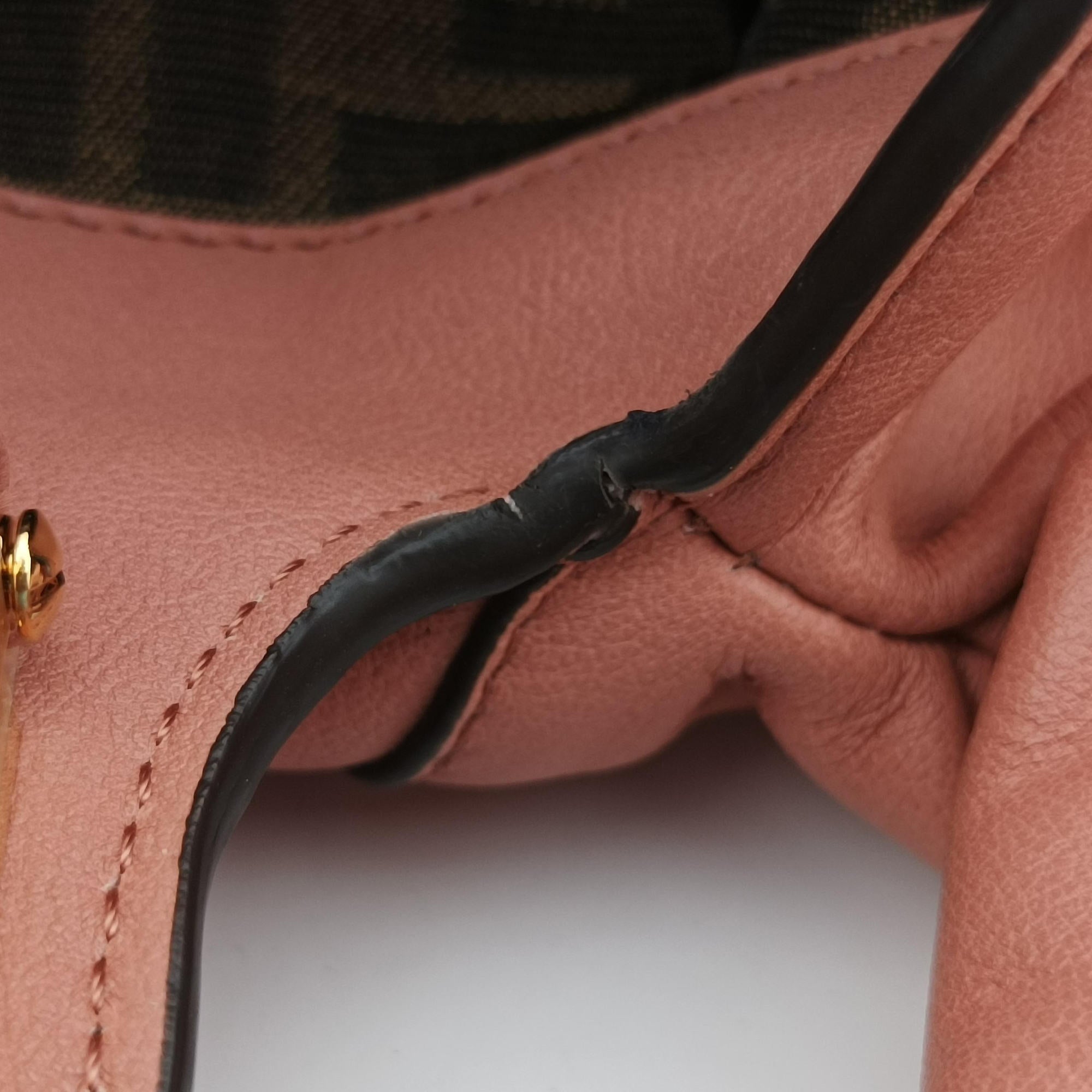Pre-owned Fendi Spy Pink Leather 8BH838 shoulderbag | stylenewstar