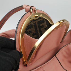 Pre-owned Fendi Spy Pink Leather 8BH838 shoulderbag | stylenewstar