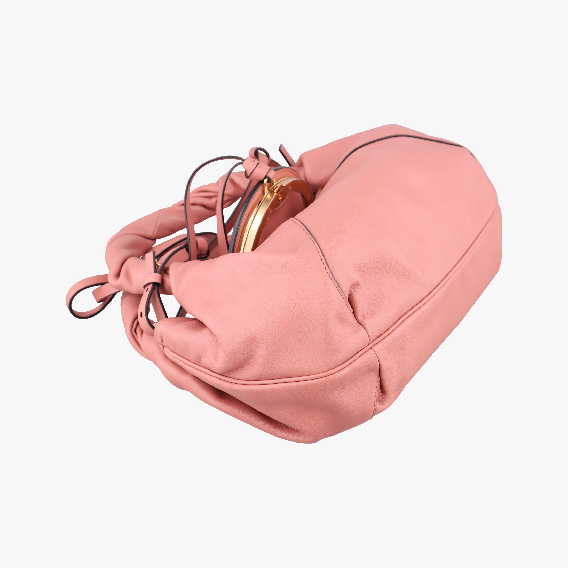 Pre-owned Fendi Spy Pink Leather 8BH838 shoulderbag | stylenewstar