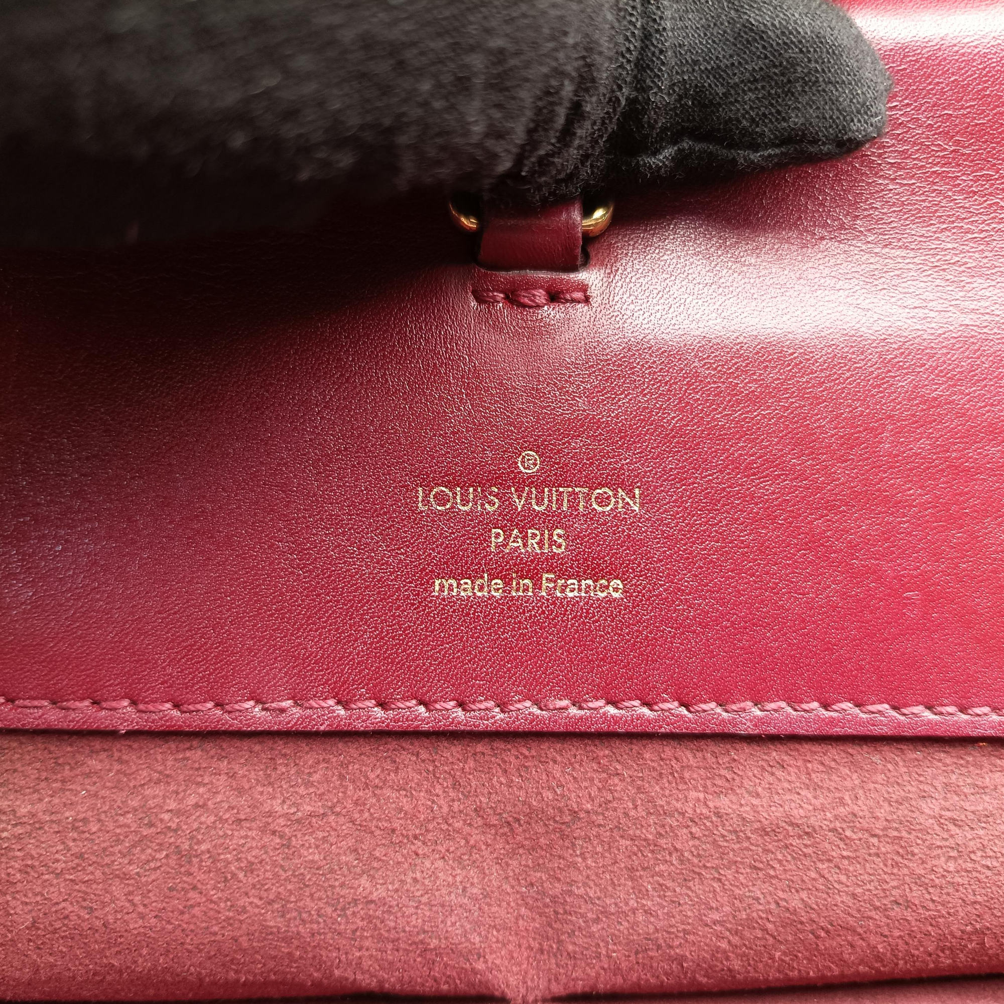 Pre-owned Louis Vuitton Venus brown×RAISIN Monogram Canvas×calf leather M42413 handbag | stylenewstar