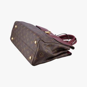 Pre-owned Louis Vuitton Venus brown×RAISIN Monogram Canvas×calf leather M42413 handbag | stylenewstar