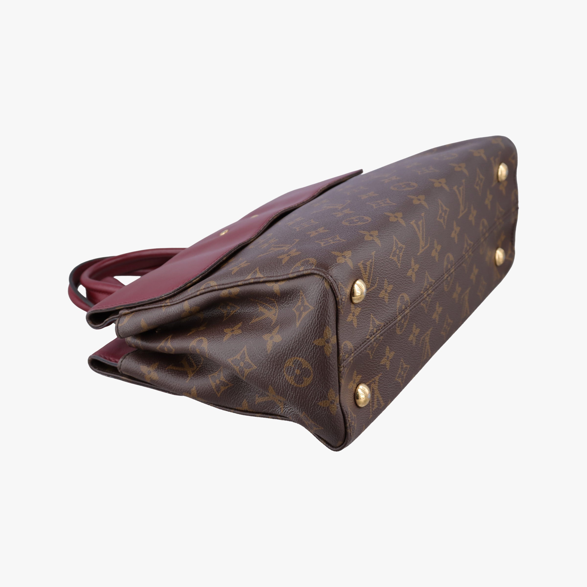 Pre-owned Louis Vuitton Venus brown×RAISIN Monogram Canvas×calf leather M42413 handbag | stylenewstar