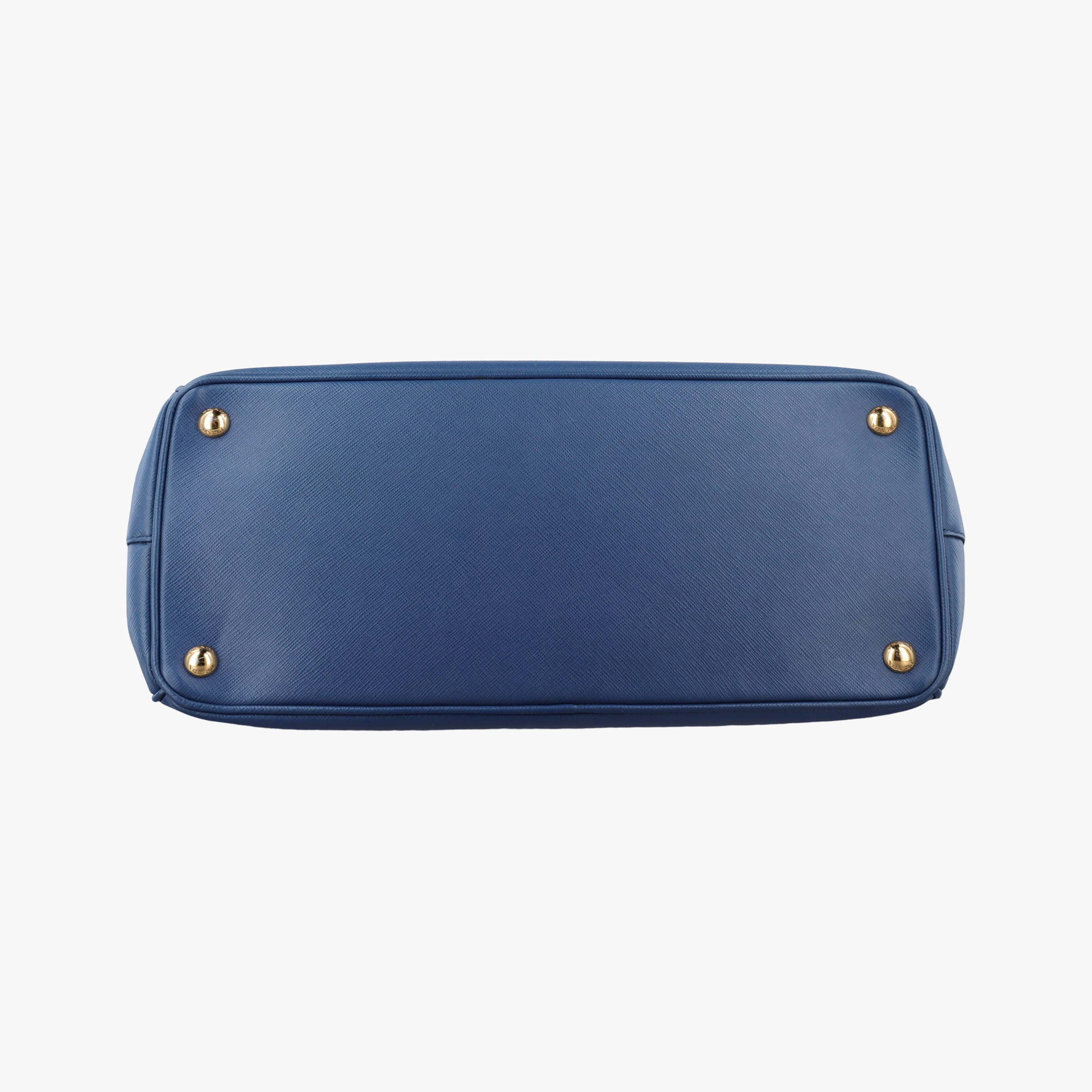 Pre-owned Prada Galleria Blue SAFFIANO Leather BN1786 shoulderbag | stylenewstar
