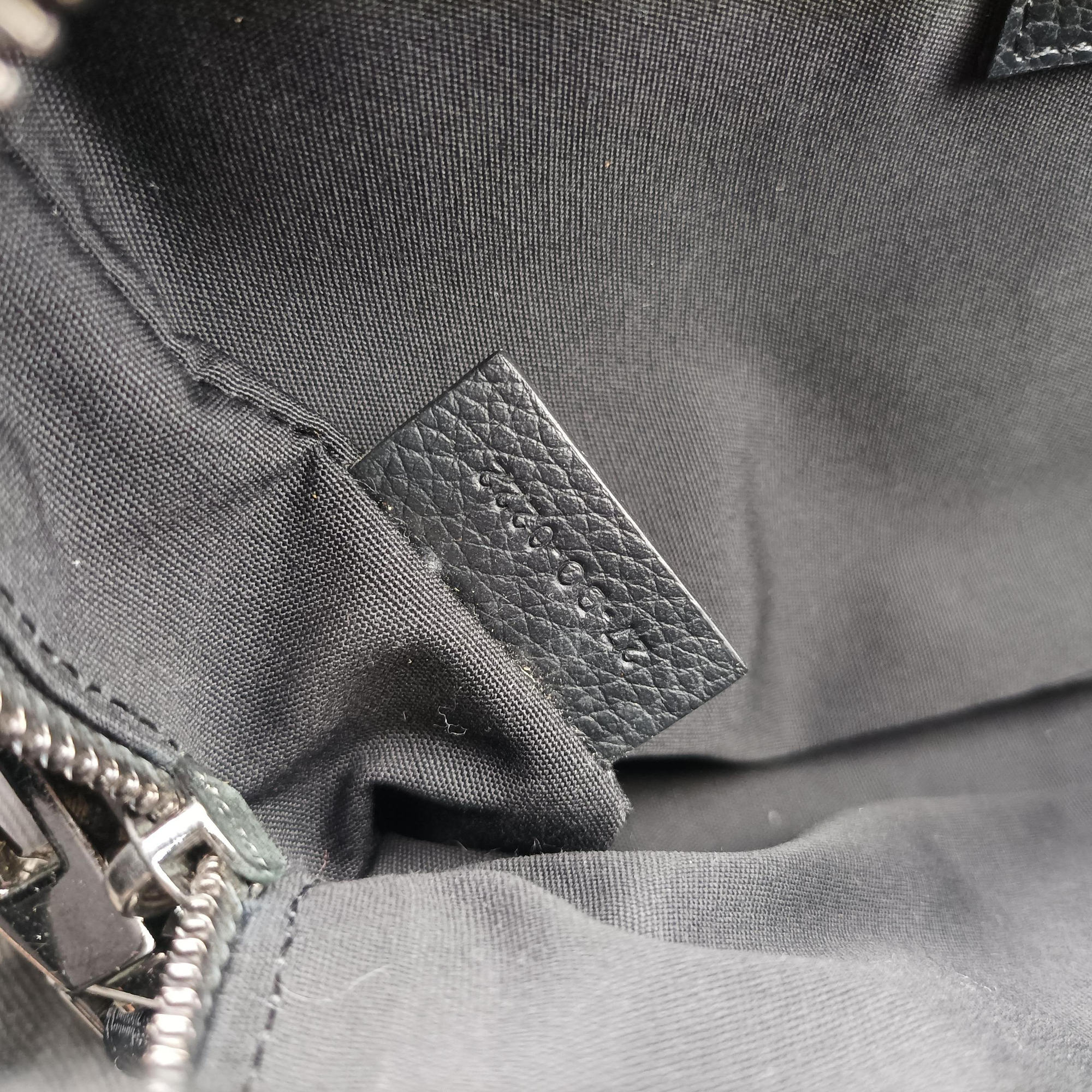 Vintage Christian Dior Safari Oblique Navy×Gray jacquard×Leather  shoulderbag | stylenewstar