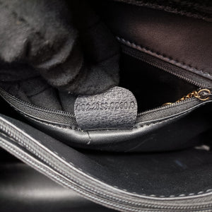 Pre-owned Gucci Bamboo Black Leather 002.28 handbag | stylenewstar
