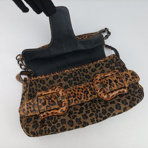 Vintage Fendi B bag zucca Brown×Multicolour canvas×leather 8BR551 shoulderbag | stylenewstar