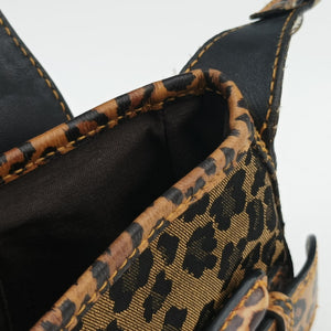 Vintage Fendi B bag zucca Brown×Multicolour canvas×leather 8BR551 shoulderbag | stylenewstar