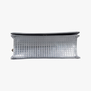 Pre-owned Christian Dior Diorama Silver Leather  shoulderbag | stylenewstar