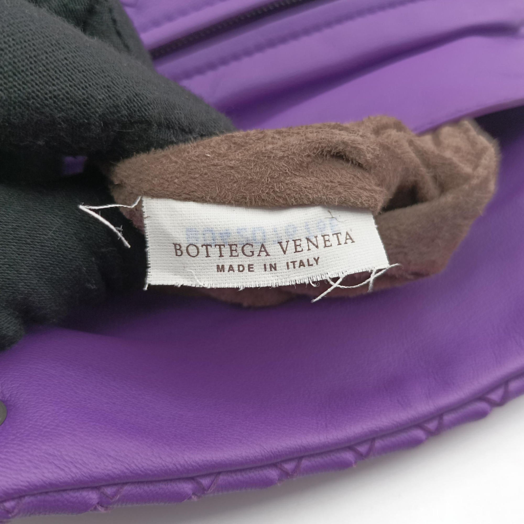 Secondhand Bottega Veneta Intrecciato Purple lambskin  shoulderbag | stylenewstar