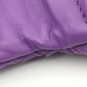 Secondhand Bottega Veneta Intrecciato Purple lambskin  shoulderbag | stylenewstar