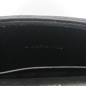 Pre-owned Yves Saint Laurent Gaby Micro Black Leather 685612 shoulderbag | stylenewstar