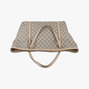 Pre-owned Gucci Microguccissima Beige PVC coated canvas×leather 309613 handbag | stylenewstar