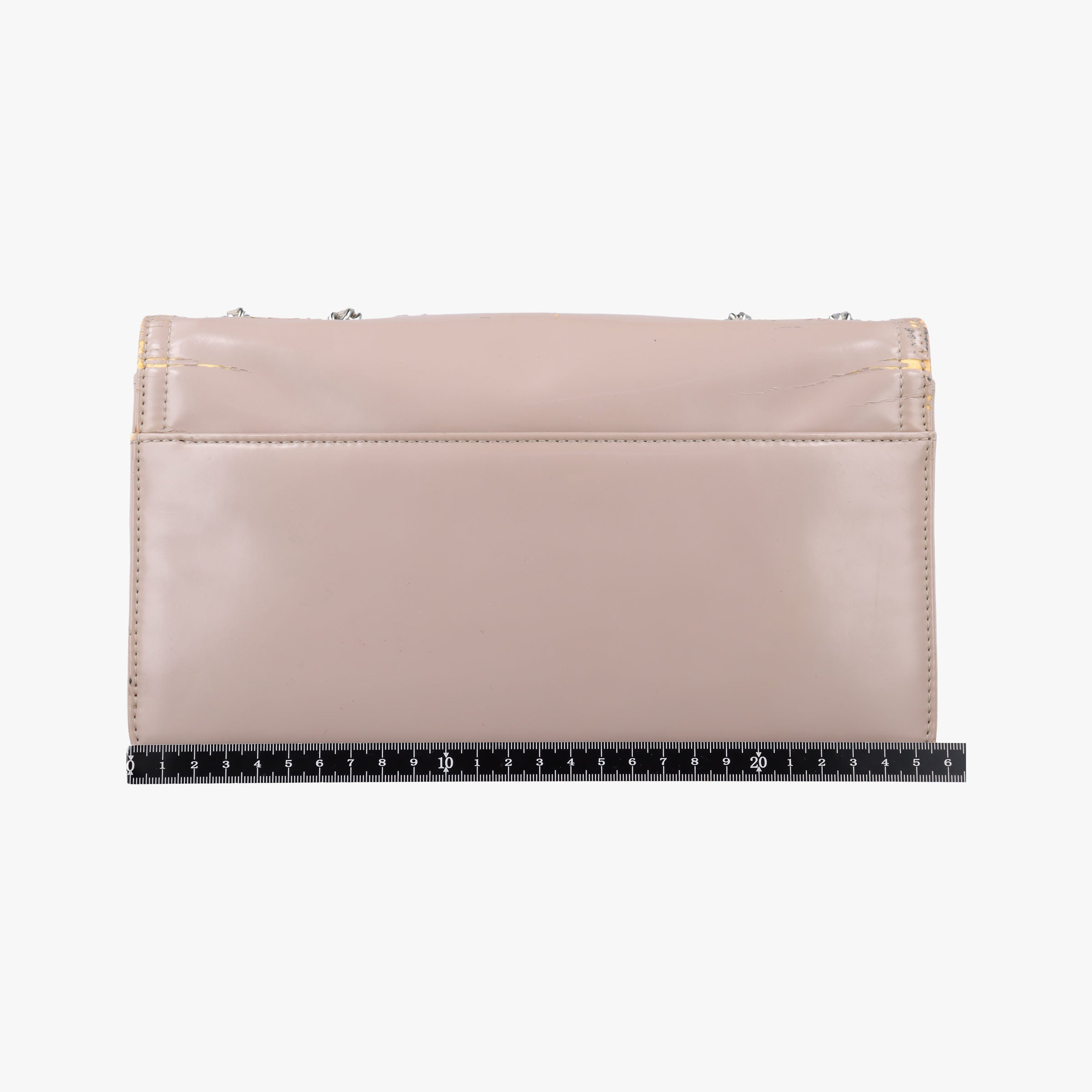 Secondhand Chanel Lipstick Beige Enamel A66936 shoulderbag | stylenewstar