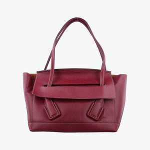 Vintage Bottega Veneta Arco Burgundy Leather  shoulderbag | stylenewstar