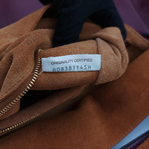 Vintage Bottega Veneta Arco Burgundy Leather  shoulderbag | stylenewstar