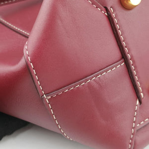 Vintage Bottega Veneta Arco Burgundy Leather  shoulderbag | stylenewstar