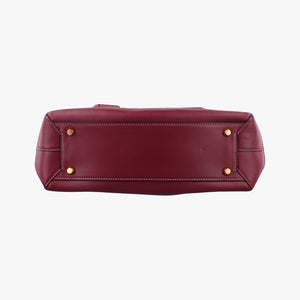 Vintage Bottega Veneta Arco Burgundy Leather  shoulderbag | stylenewstar