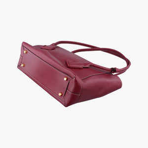 Vintage Bottega Veneta Arco Burgundy Leather  shoulderbag | stylenewstar