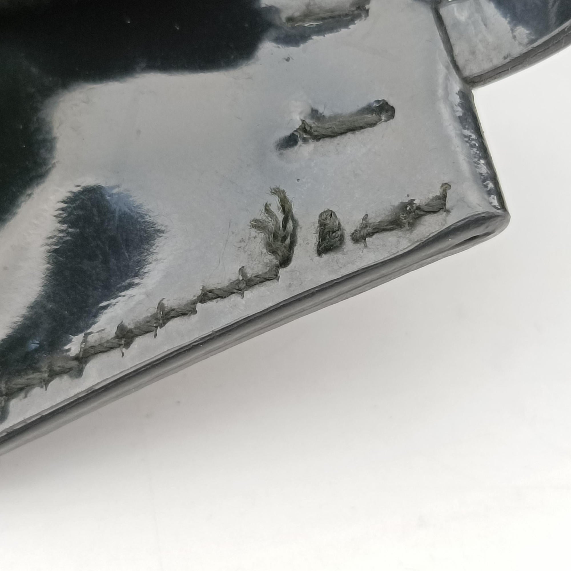 Pre-owned Prada Galleria Black patent 1BA274 shoulderbag | stylenewstar