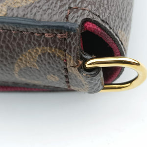 Pre-owned Louis Vuitton Pochette Felicie Brown Monogram Canvas M61276 shoulderbag | stylenewstar