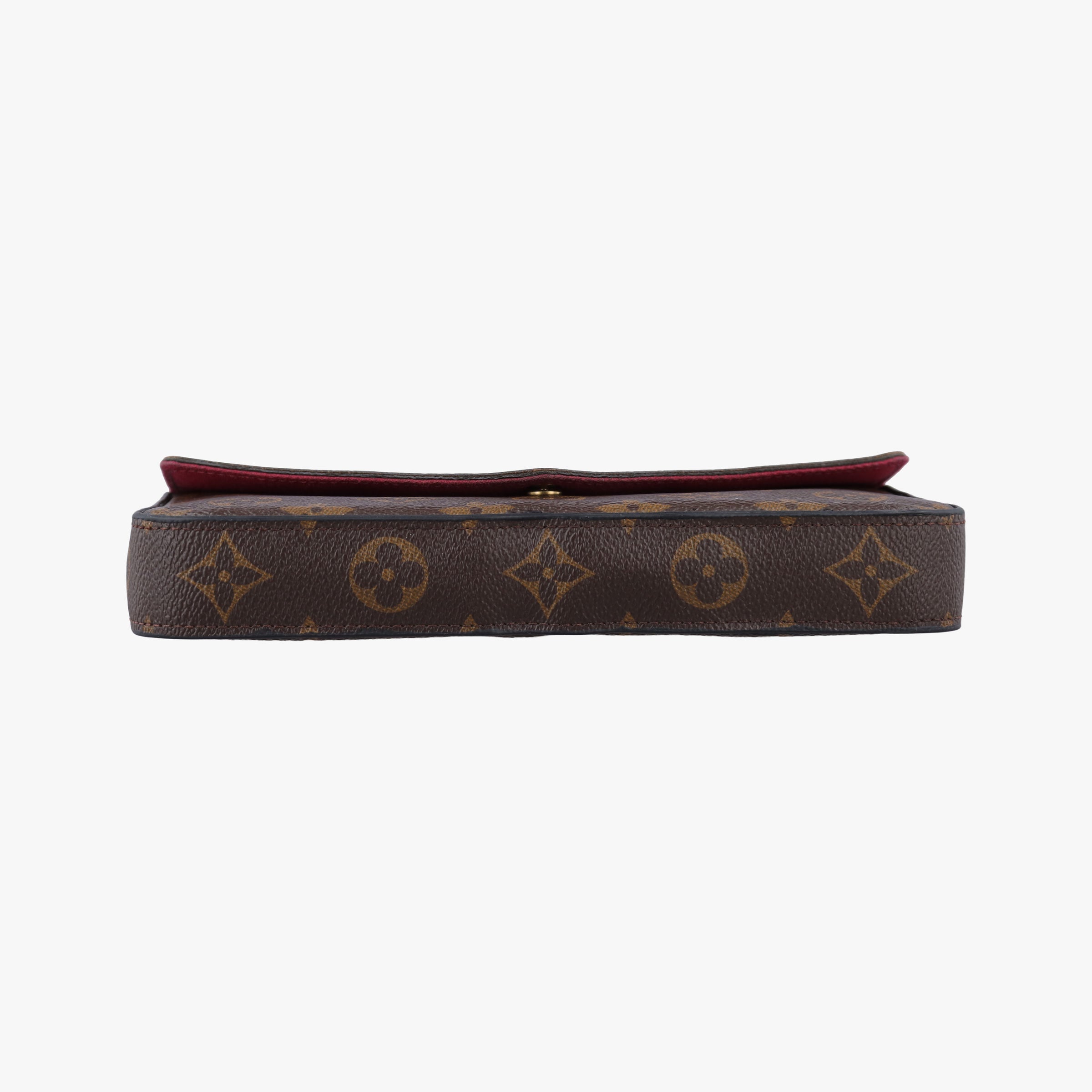 Pre-owned Louis Vuitton Pochette Felicie Brown Monogram Canvas M61276 shoulderbag | stylenewstar