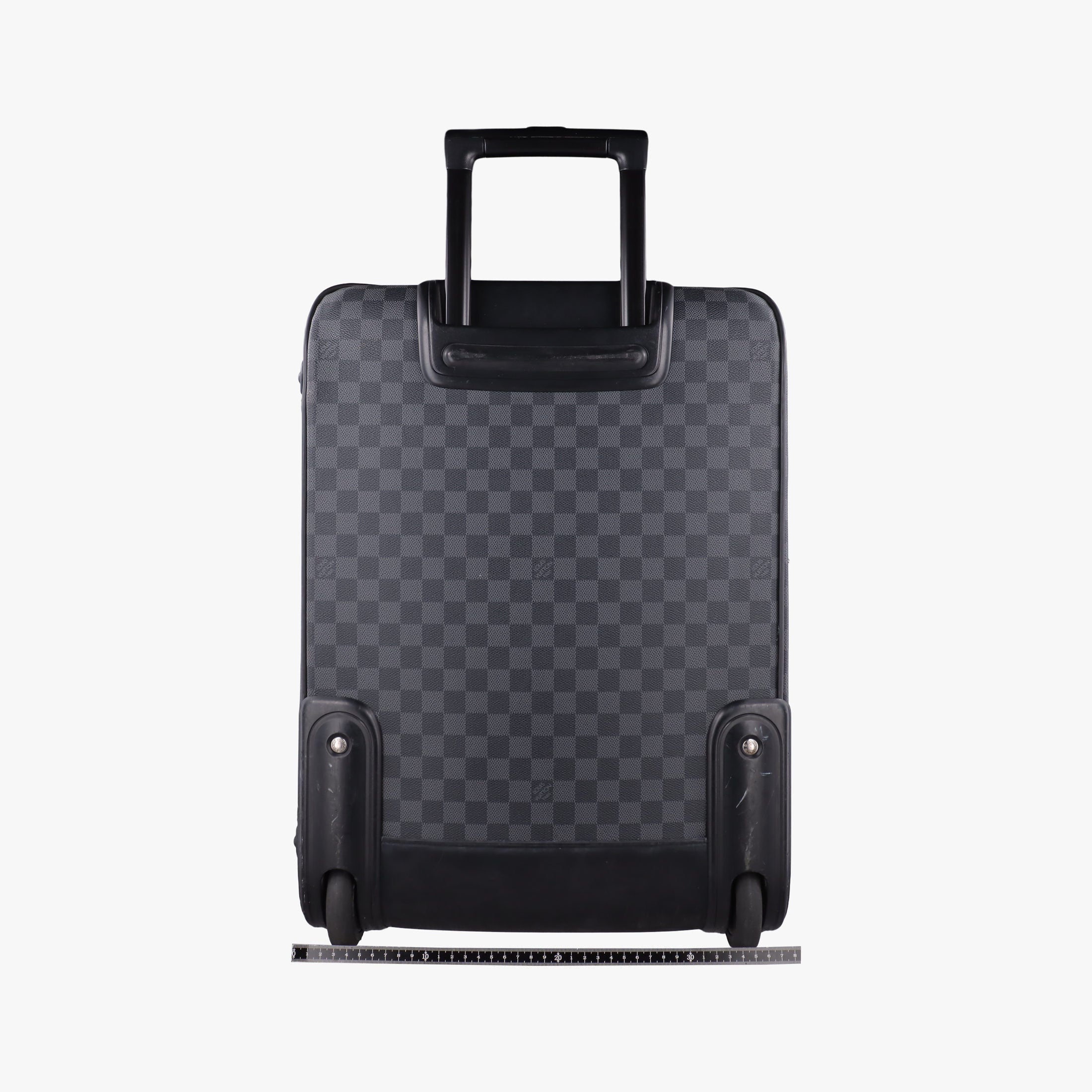 Pre-owned Louis Vuitton PEGASE 55 Noir Damier Graphite N23299 suitcase | stylenewstar