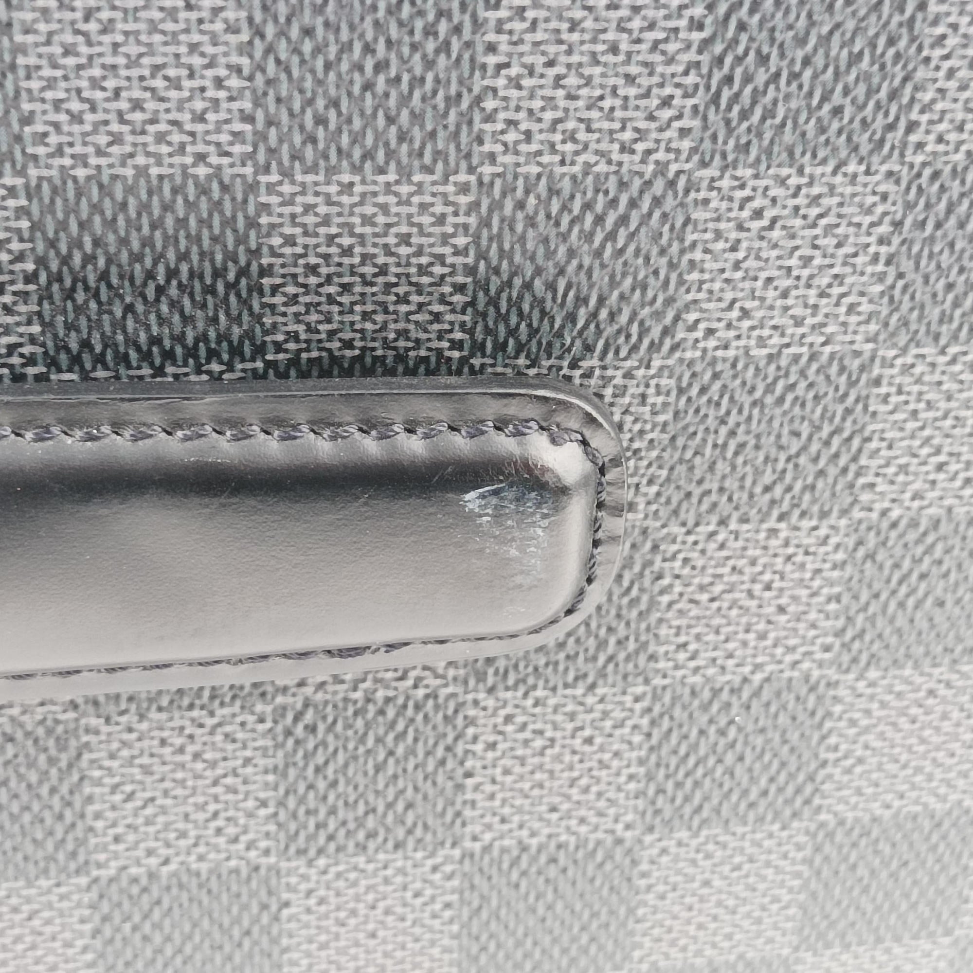 Pre-owned Louis Vuitton PEGASE 55 Noir Damier Graphite N23299 suitcase | stylenewstar