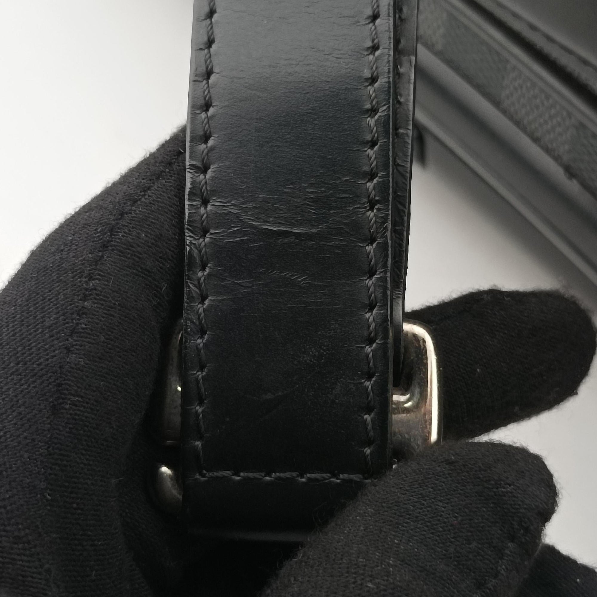 Pre-owned Louis Vuitton PEGASE 55 Noir Damier Graphite N23299 suitcase | stylenewstar