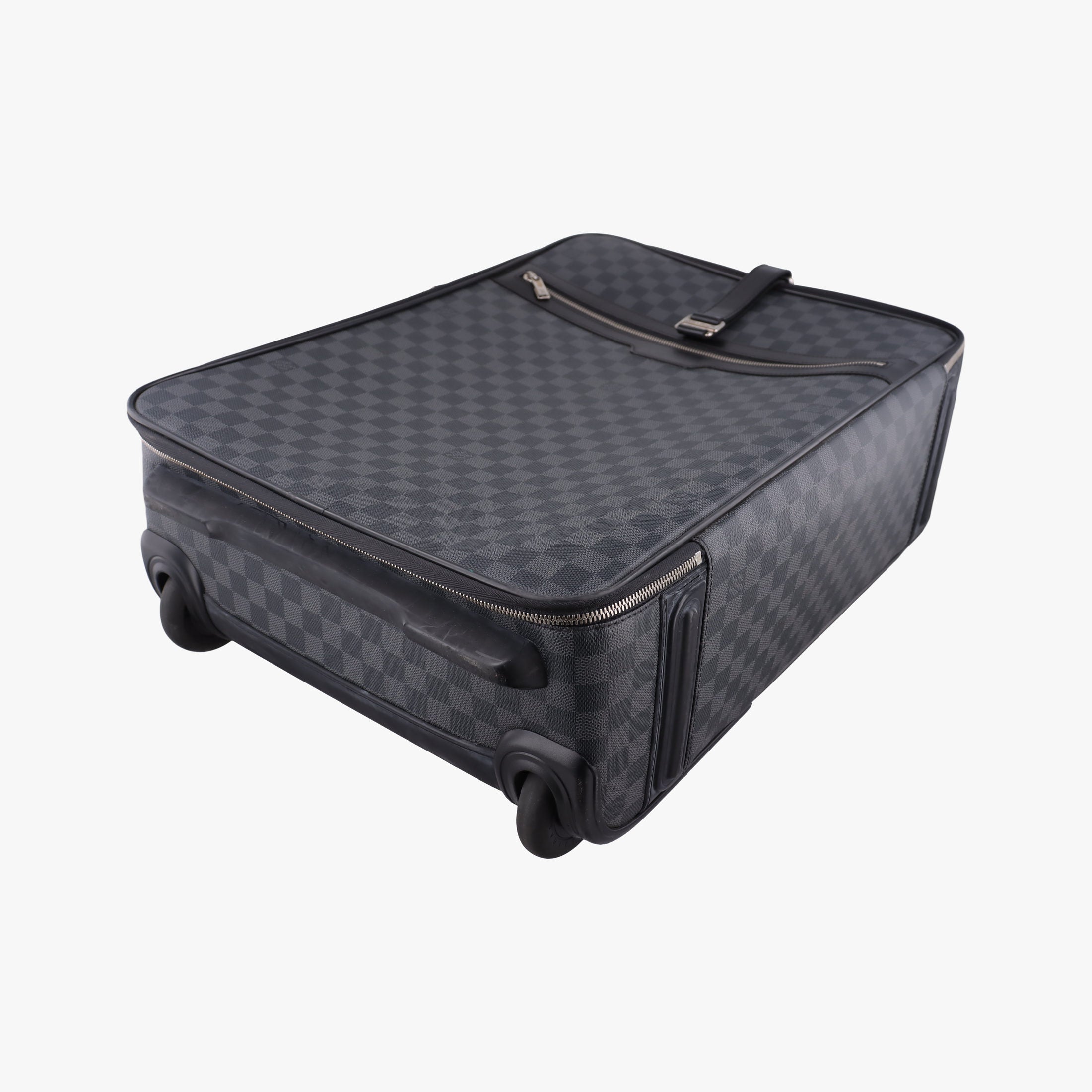 Pre-owned Louis Vuitton PEGASE 55 Noir Damier Graphite N23299 suitcase | stylenewstar