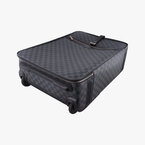 Pre-owned Louis Vuitton PEGASE 55 Noir Damier Graphite N23299 suitcase | stylenewstar