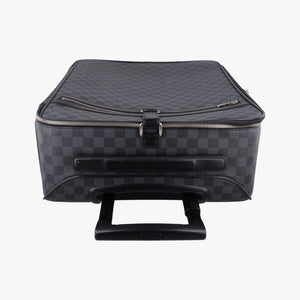 Pre-owned Louis Vuitton PEGASE 55 Noir Damier Graphite N23299 suitcase | stylenewstar