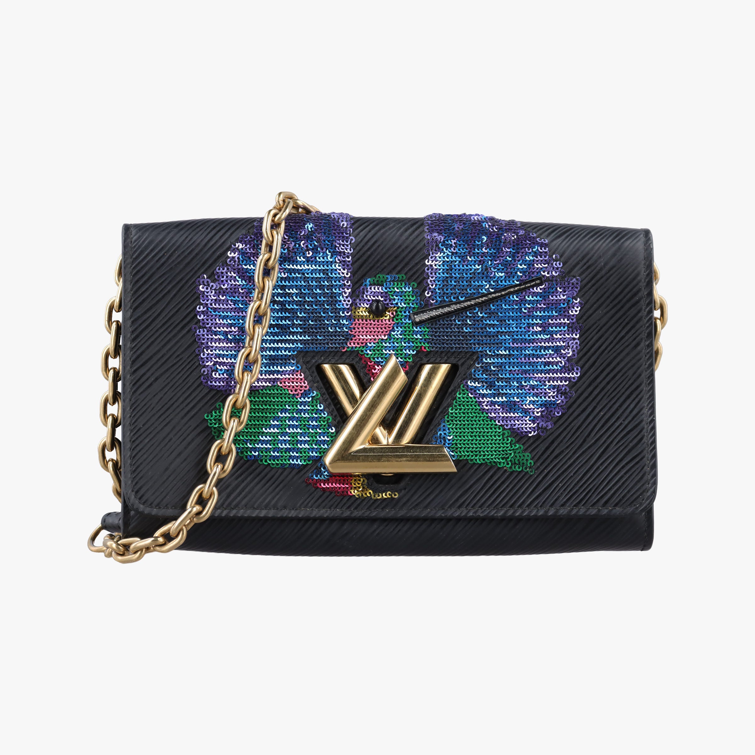 Secondhand Louis Vuitton Twist Noir x Multicolour EPI M64798 shoulderbag | stylenewstar