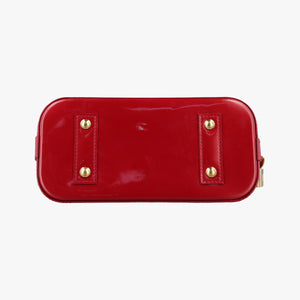 Pre-owned Louis Vuitton Alma BB pomme d'amour Vernis M91606 shoulderbag | stylenewstar