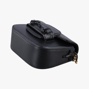 Pre-owned Gucci Horsebit Black Leather 726863 shoulderbag | stylenewstar