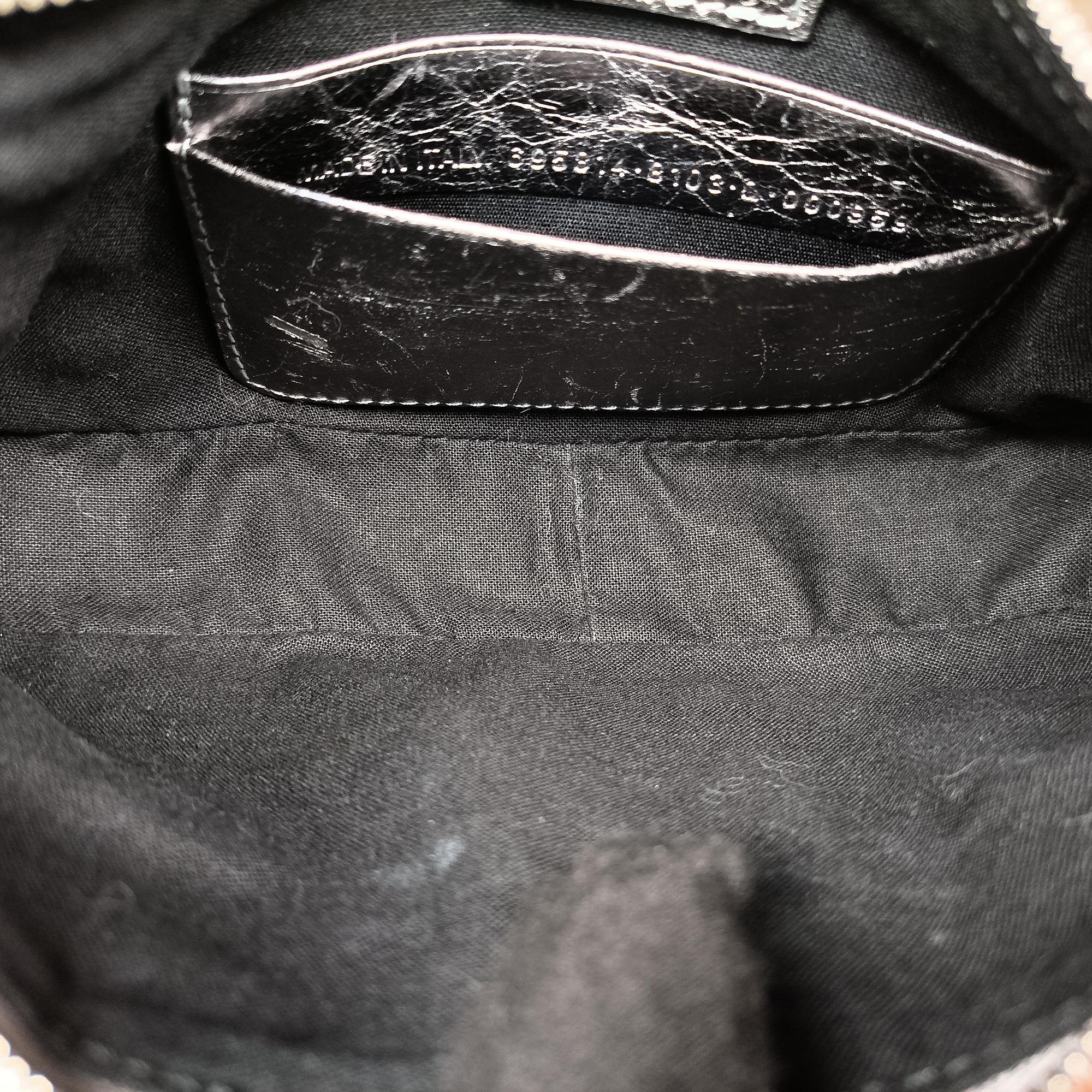 Pre-owned Balenciaga Le Cagole mini Silver lambskin  shoulderbag | stylenewstar