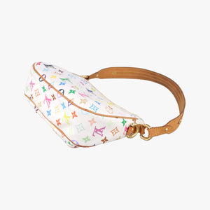 Pre-owned Louis Vuitton LODGE PM white Monogram Multicolor M40053 shoulderbag | stylenewstar