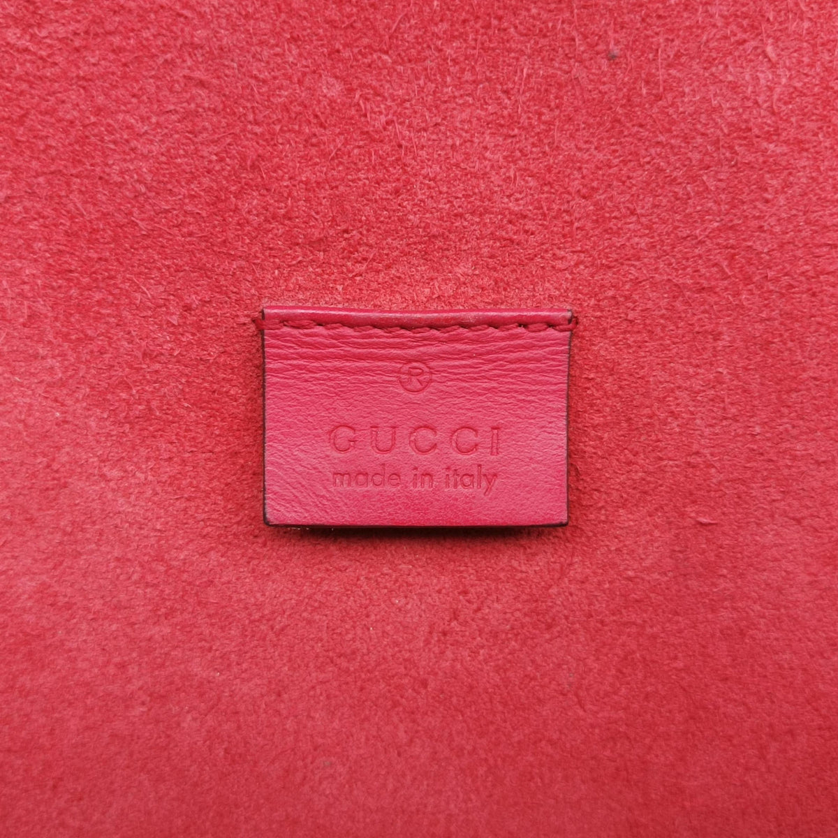 Pre-owned Gucci Dionysus Beige x Red PVC coated canvas×suede 400249 shoulderbag | stylenewstar