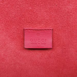 Pre-owned Gucci Dionysus Beige x Red PVC coated canvas×suede 400249 shoulderbag | stylenewstar