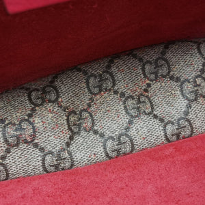 Pre-owned Gucci Dionysus Beige x Red PVC coated canvas×suede 400249 shoulderbag | stylenewstar